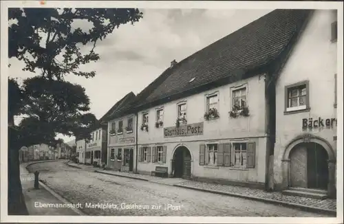 Ebermannstadt Ebermannstadt Marktplatz Gasthaus zur Post * / Ebermannstadt /Forchheim LKR