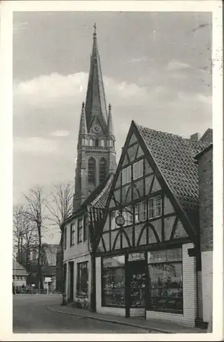 Elmshorn Marktstrasse Nicolai-Kirche x