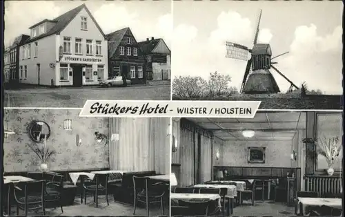 Wilster Holstein Stueckers Hotel Gaststaette Windmuehle *