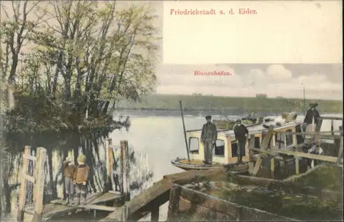 Friedrichstadt Eider Binnenhafen *