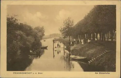 Friedrichstadt Eider Binnenhafen x