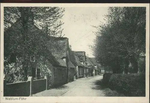 Nieblum Nieblum Foehr * / Nieblum Insel Foehr /Nordfriesland LKR