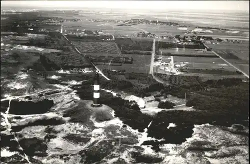 Amrum Fliegeraufnahme Leuchtturm *