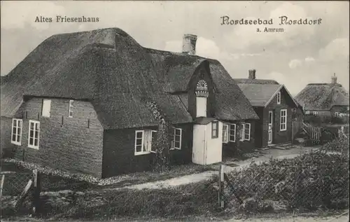 Norddorf Amrum Friesenhaus x