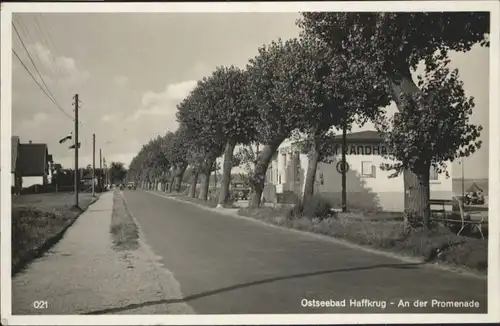 Haffkrug Ostseebad Haffkrug Promenade x / Scharbeutz /Ostholstein LKR