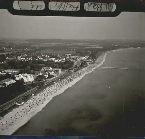 Haffkrug Ostseebad Haffkrug Fliegeraufnahme * / Scharbeutz /Ostholstein LKR