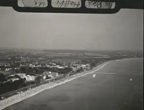 Haffkrug Ostseebad Haffkrug Fliegeraufnahme * / Scharbeutz /Ostholstein LKR