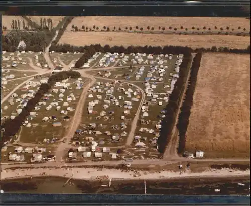 Neustadt Holstein Fliegeraufnahme Campingplatz *