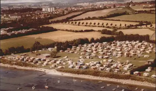 Neustadt Holstein Campingplatz Fliegeraufnahme *