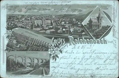 Reichenbach Vogtland Goeltzschthalbruecke Elsterthalbruecke x