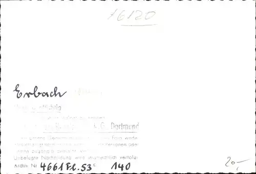 Erbach Odenwald Erbach Fliegeraufnahme * / Erbach /Odenwaldkreis LKR