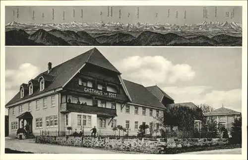 Birkendorf Schwarzwald Gasthof Pension zur Post *