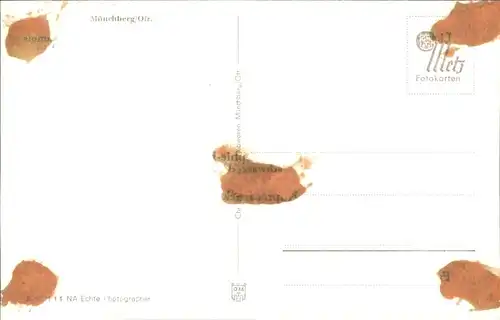 Muenchberg Oberfranken Muenchberg Oberfranken Bahnhof * / Muenchberg /Hof LKR