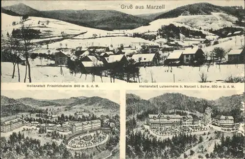 Marzell Heilanstalt Friedrichsheim Luisenheim x