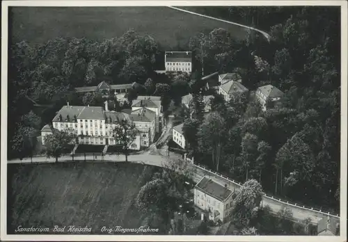 Kreischa Fliegeraufnahme Sanatorium *