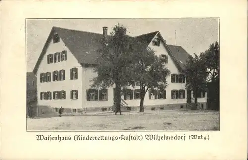 Wilhelmsdorf Wuerttemberg Wilhelmsdorf Waisenhaus x / Wilhelmsdorf /Ravensburg LKR