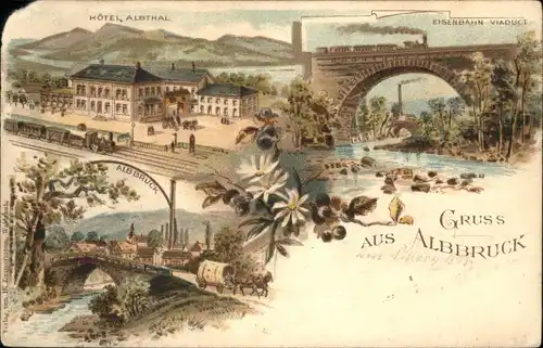 Albbruck Hotel Albthal Eisenbahn Viadukt *