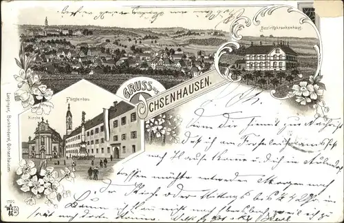 Ochsenhausen Fuerstenbau Krankenhaus x