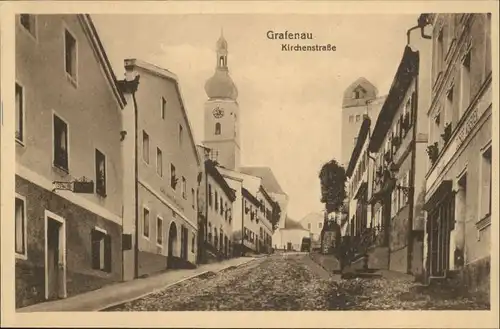 Grafenau Niederbayern Kirchenstrasse