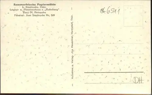 Stadtroda Papiermuehle