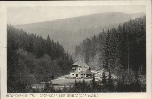 Gehlberg Muehle Gloeckchen im Tal