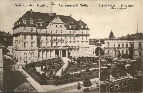 Gotha Thueringen Schloss Hotel Privatbank / Gotha /Gotha LKR