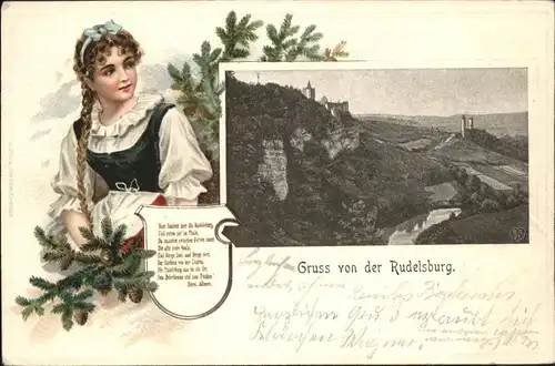 Rudelsburg Frau Tannenzweig