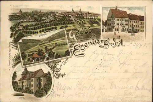 Eisenberg Thueringen Superintentendur Schloss 