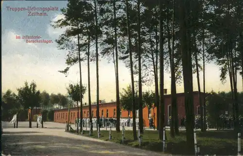 Zeithain Truppenuebungsplatz Infanterie Barackenlager