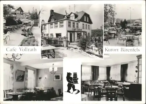 Baerenfels Erzgebirge Cafe Vollrath