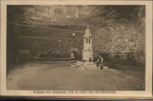 Stassfurt Salzbergwerk Salzturm