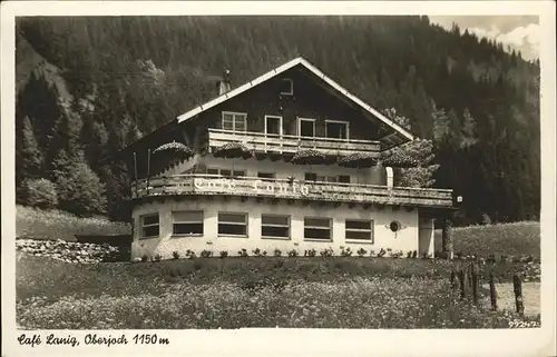 Oberjoch Cafe Lanig