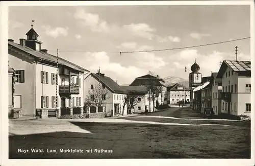 Lam Oberpfalz Marktplatz Rathaus 