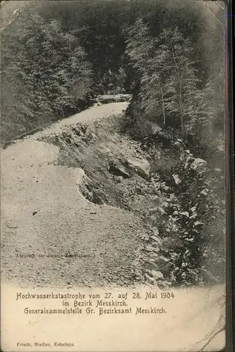 Messkirch hochwasserkatastrophe 1904