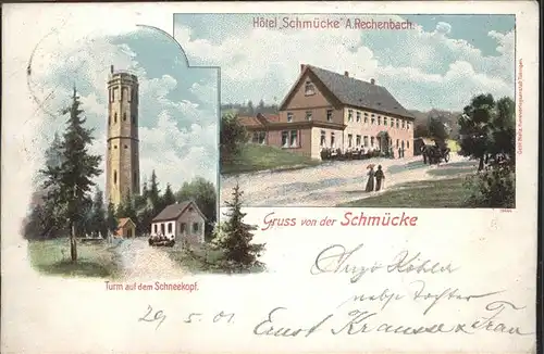 Schmuecke Hotel Schmuecke Schneekopfe Turm