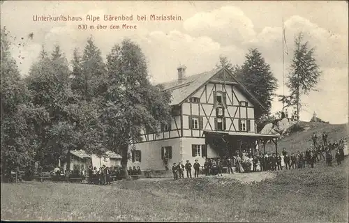 Mariastein Tirol Unterkunftshaus Alpe Baerenbad / Mariastein /Tiroler Unterland