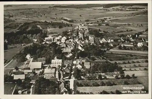 Wilhelmsdorf Wuerttemberg Flugaufnahme / Wilhelmsdorf /Ravensburg LKR