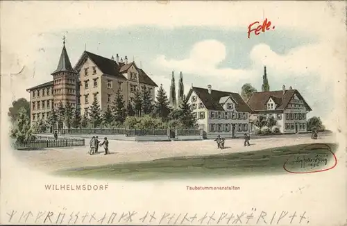 Wilhelmsdorf Wuerttemberg Taubstummenanstalten / Wilhelmsdorf /Ravensburg LKR