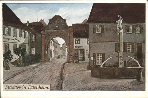 Ettenheim Stadttor Kat. Ettenheim