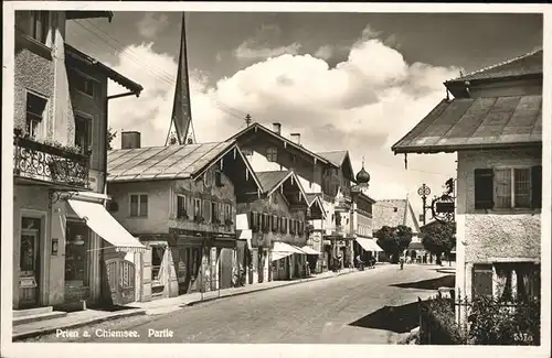 Prien Strassenpartie Kat. Prien a.Chiemsee