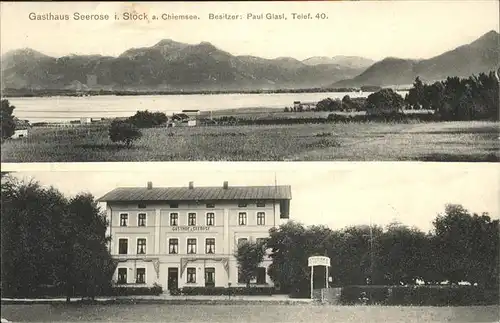 Prien Gasthaus Seerose Kat. Prien a.Chiemsee