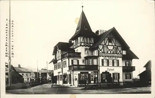 Kochel See Pension Schmied von Kochel Bahnhofsplatz Hochland Postamt / Kochel a.See /Bad Toelz-Wolfratshausen LKR