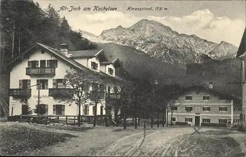 Kochel See Alt Joch am Kochelsee / Kochel a.See /Bad Toelz-Wolfratshausen LKR