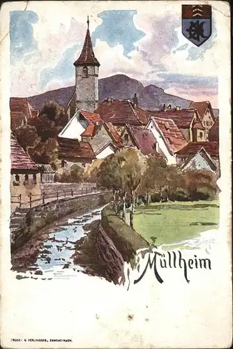 Muellheim Baden  Kat. Muellheim