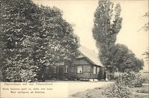 Charlottenburg Bauernhaus Prinzeninsel / Berlin /Berlin Stadtkreis