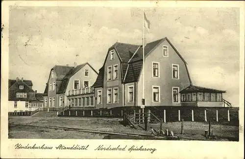 Spiekeroog Kinderkurhaus Stranddistel Kat. Spiekeroog