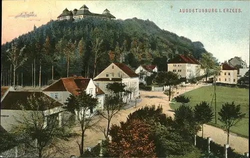 Augustusburg Erzgebirge Schloss Kat. Augustusburg