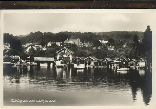 Tutzing Starnbergersee Kat. Tutzing