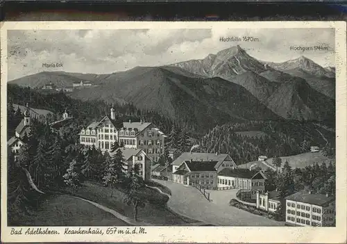 Bad Adelholzen Krankenhaus  Kat. Siegsdorf