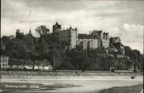 Bernburg Saale Schloss  Kat. Bernburg